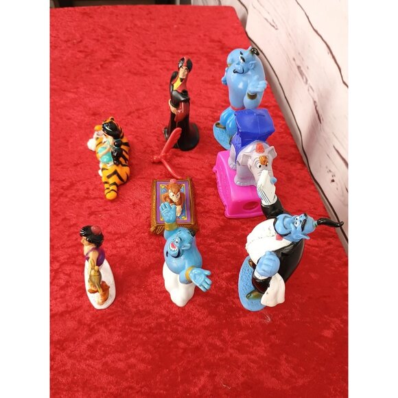 Disney Mattel Aladdin Figurine Set Of 9 Vintage Collectibles - Picture 6 of 8